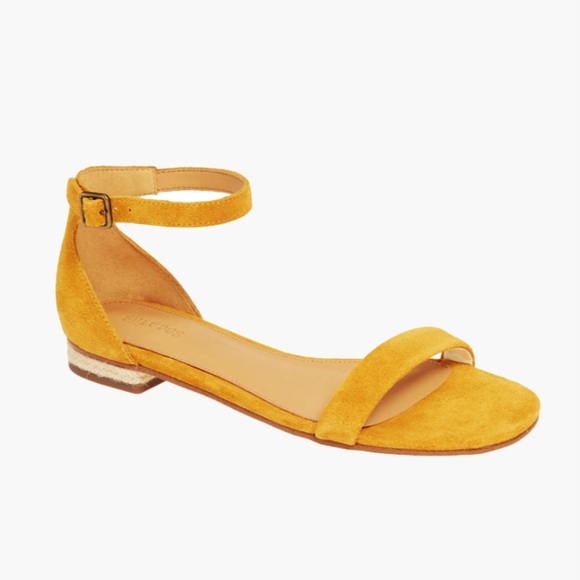 Soludos Shoes - NEW Soludos Capri marigold suede sandals 8